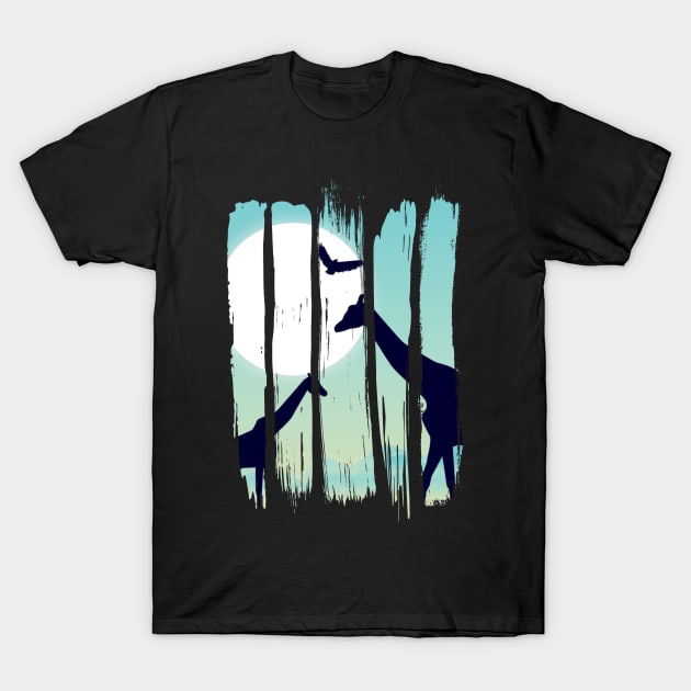 Giraffes T-Shirt by simbamerch